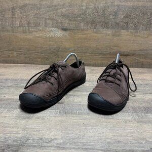 Keen Sterling City Brown Suede Sneakers Women's Size 10.5